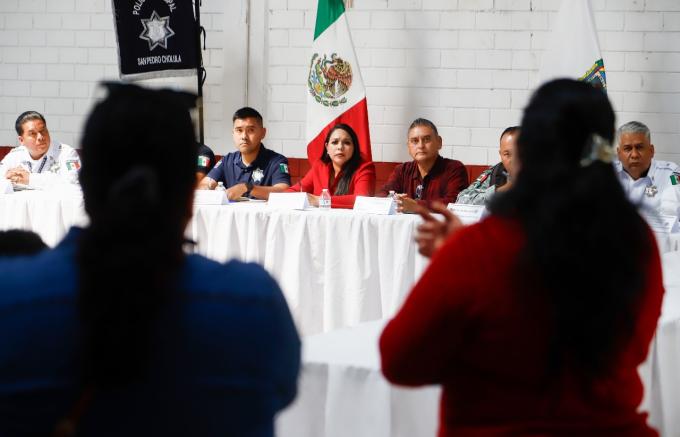 Tonantzin Fernández encabezó Estrategia de Seguridad con participación de los tres niveles de gobierno