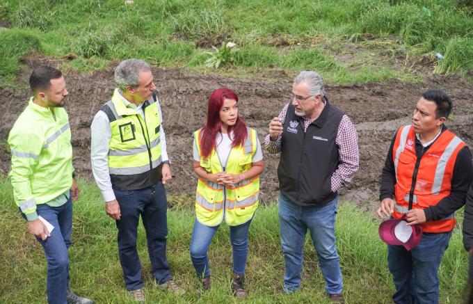 Supervisó el alcalde José Chedraui trabajos de desazolve y limpieza en vasos reguladores, barrancas y ríos de la capital