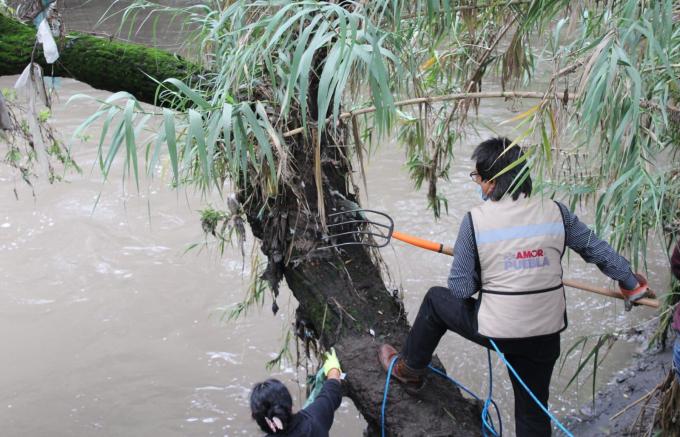 Participó CEASPUE en faena en Ecoparque Metropolitano