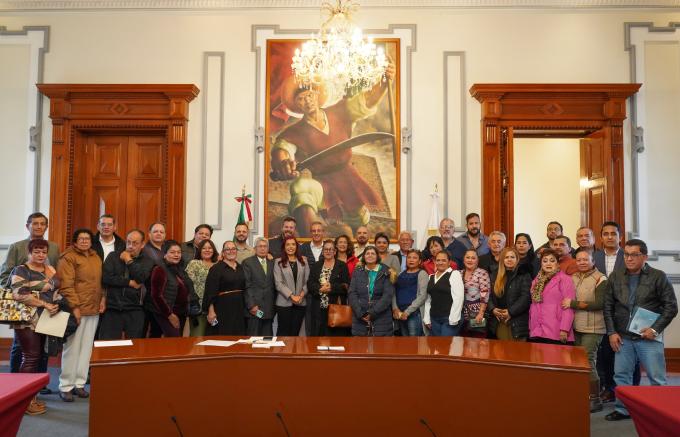 Se reunió el alcalde José Chedraui con representantes de fraccionamientos de la capital