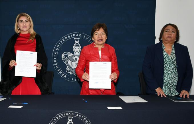 Firman convenio BUAP y Fiscalía General del Estado de Puebla