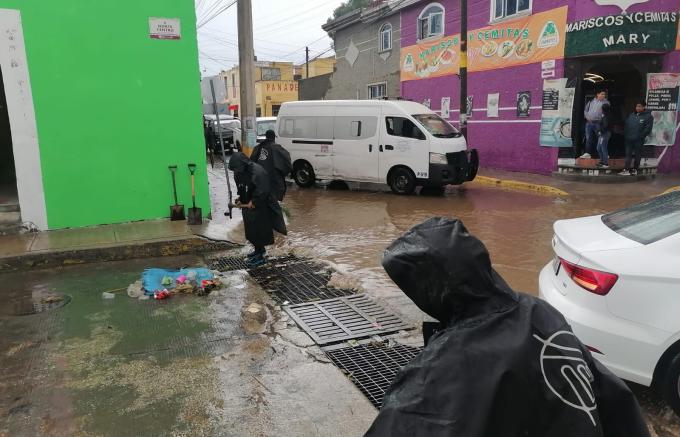 El Gobierno de Cholula desplegó un operativo preventivo y atendió afectaciones por las lluvias intensas
