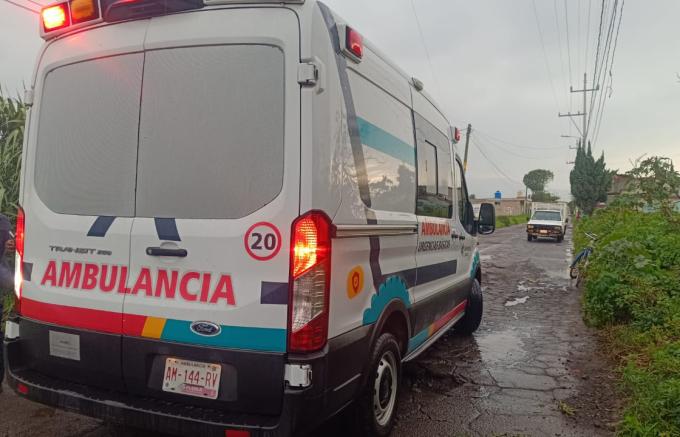 Informó el Gobierno de Cholula sobre un accidente ocurrido en la junta auxiliar de San Diego Cuachayotla
