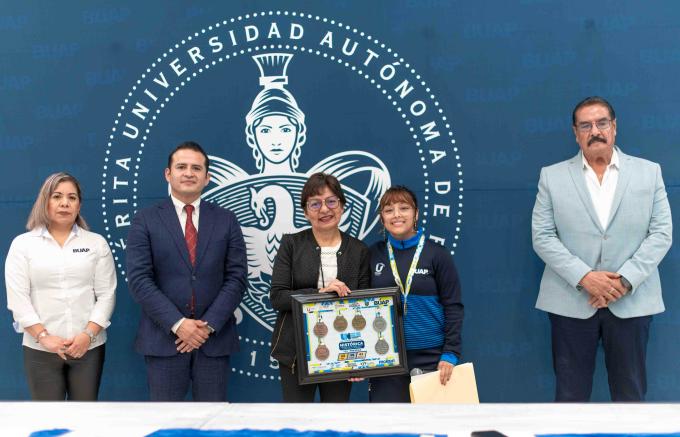 Reconoce la Rectora Lilia Cedillo a los medallistas BUAP de la Universiada Nacional 2025