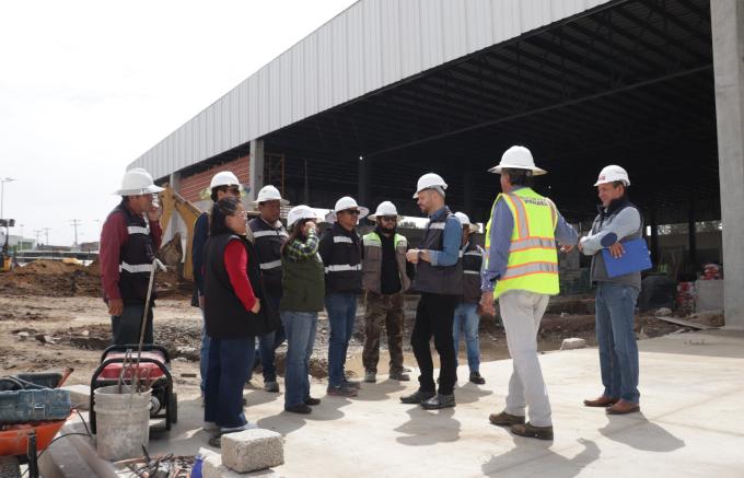 Avanza Gobierno de la Ciudad con la construcción del Mercado San Ramón