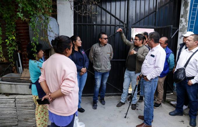 Atendió la presidenta municipal de San Andrés Cholula, Guadalupe Cuautle, a familias afectadas por las lluvias