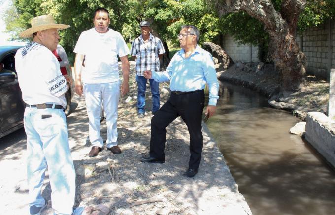 Realizó CEASPUE supervisión de descargas en Chietla para fomentar seguridad hídrica