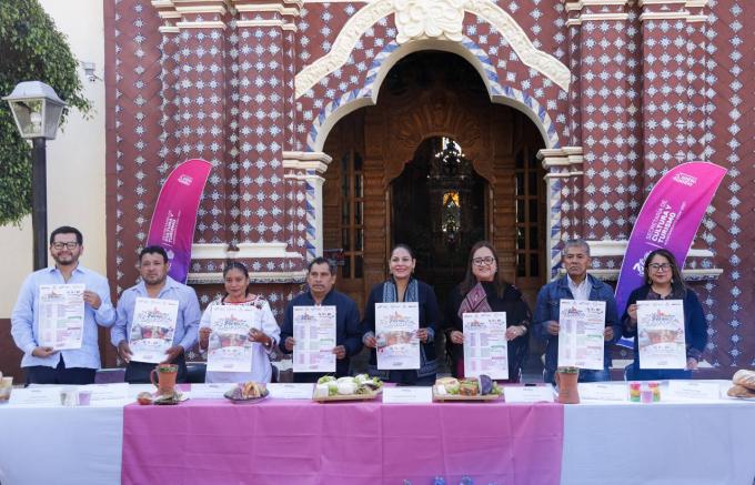 Presentó la alcaldesa de San Andrés Cholula, Guadalupe Cuautle, la 24ª Feria del Queso en Santa María Tonantzintla