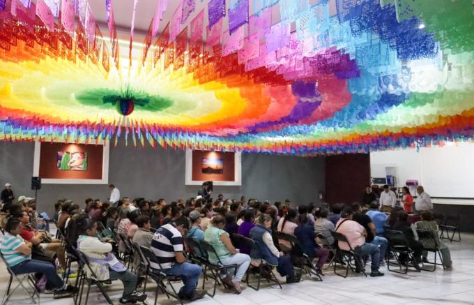 Realizó Gobierno de San Pedro Cholula cuarta mesa de trabajo con comerciantes del Mercado Cosme del Razo