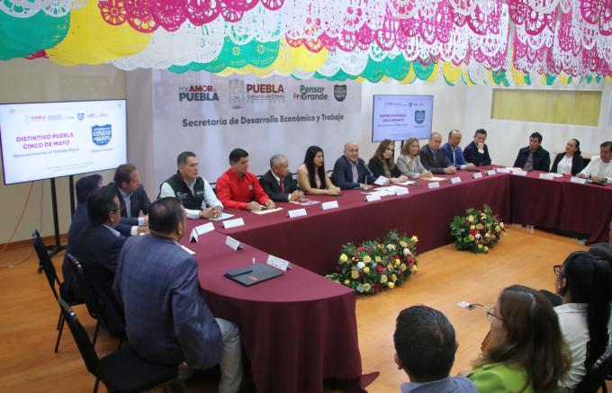 Reconocerán con Distintivo Puebla Cinco de Mayo compromiso empresarial con Trabajo Digno