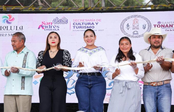 Celebra San Andrés Cholula la tradición con la 24ª Feria del Queso en Santa María Tonantzintla