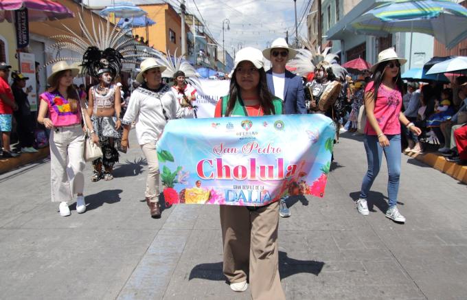 San Pedro Cholula participó en actividades culturales de la Feria de Huamantla