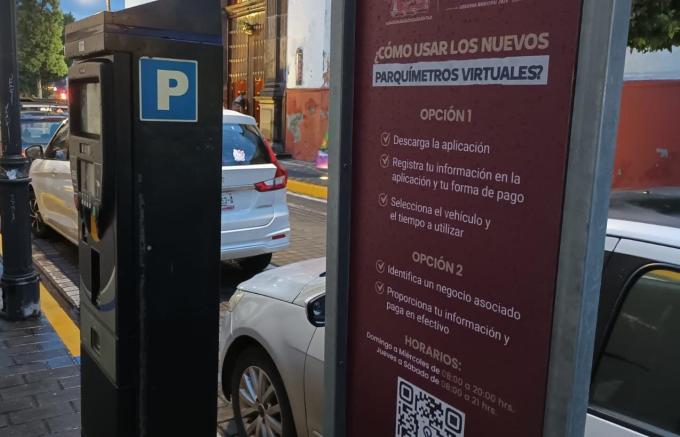 Reanuda Gobierno de Cholula el sistema de parquímetros en las zonas autorizadas del municipio