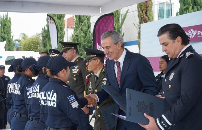 Reconoció el alcalde José Chedraui a Policías de la Ciudad en su Día