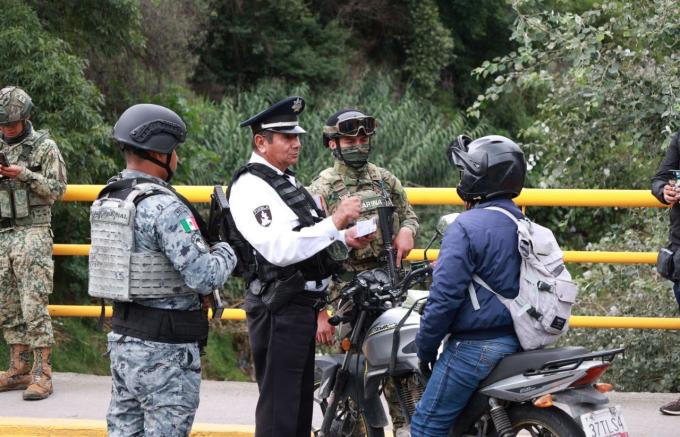 Con revisiones de motocicletas, inhibe SSP la comisión de delitos