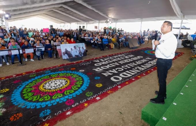 En Nopalucan, Gobierno de Puebla fortalece el campo con apoyos y reforestación