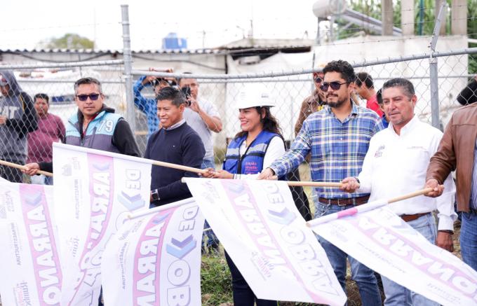 Con obra pública la alcaldesa Guadalupe Cuautle dignifica calidad de vida en San Andrés Cholula