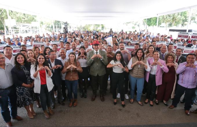 El gobernador Alejandro Armenta encabezó la Entrega de Certificados de Obra Educativa 2025