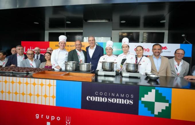 Inauguró el alcalde José Chedraui el Latino Gastronomic 2025