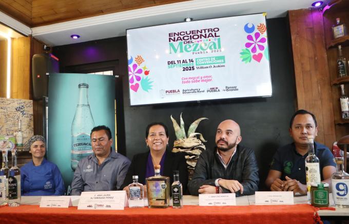 Puebla será sede del Encuentro Nacional de Mezcal 2025
