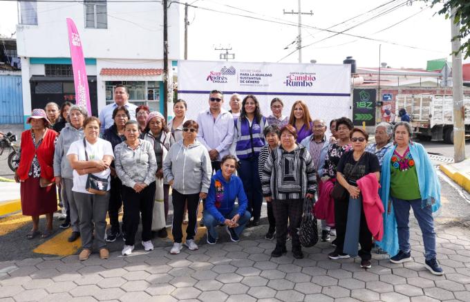 Ejecutó Ayuntamiento de San Andrés Cholula octava Apropiación Violeta del año
