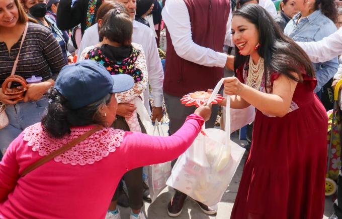 Más de 100 mil personas vivieron el Milenario Trueque en San Pedro Cholula