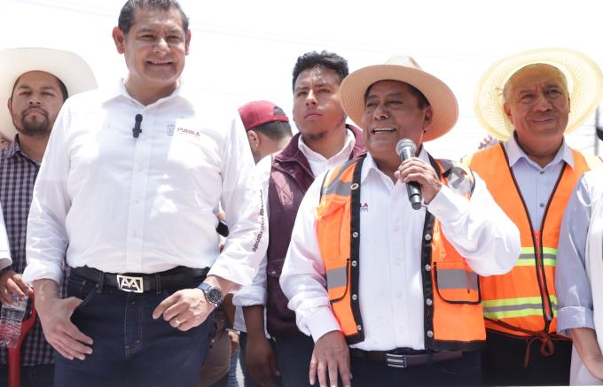 Concluye Gobierno Estatal rehabilitación de  la Carretera de San Francisco Totimehuacan hacia la desviación a San Baltazar Tetela