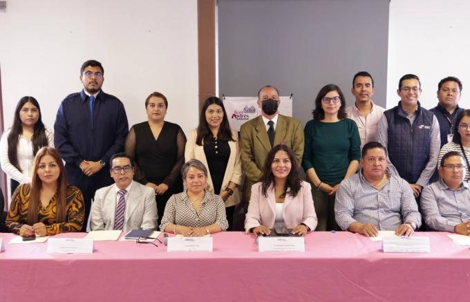 La alcaldesa Guadalupe Cuautle encabezó la segunda sesión del Comité de Ética y Conducta del Ayuntamiento de San Andrés Cholula