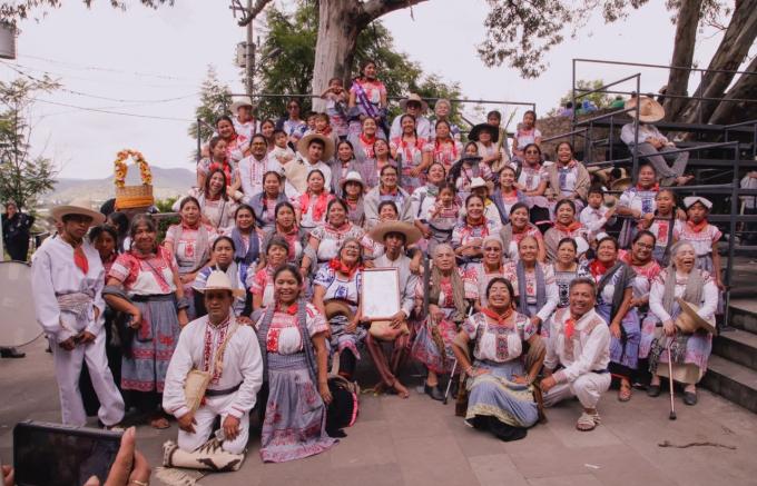 Encabezó la alcaldesa Guadalupe Cuautle participación de San Andrés Cholula en el Festival Huey Atlixcáyotl 2025