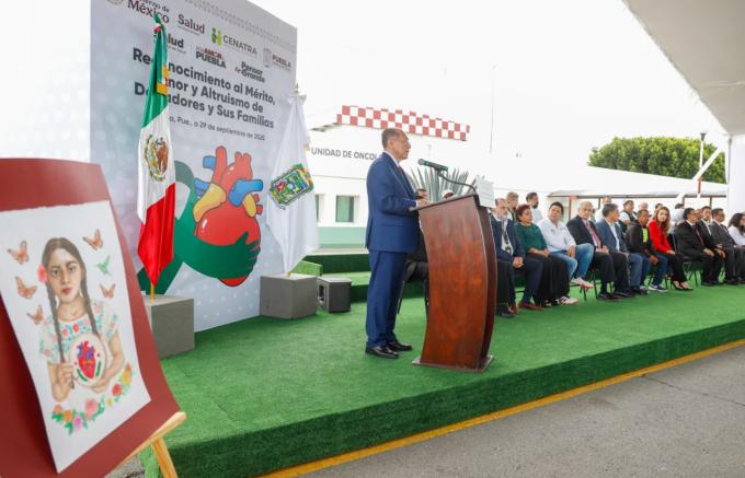 Conmemoró Gobierno de Puebla el Día Nacional de la Donación y Trasplante de Órganos y Tejidos