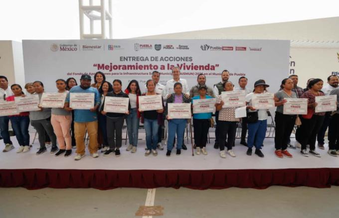 El Gobierno de la Ciudad, impulsa la generación de viviendas dignas, seguras y sustentables para familias poblanas de zonas con más rezago