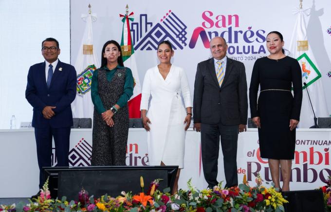 Rindió la alcaldesa Guadalupe Cuautle Torres su primer Informe de Gobierno