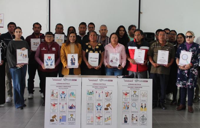 Participó Contralora Municipal en capacitación sobre Código de Ética dirigida a las 17 juntas auxiliares