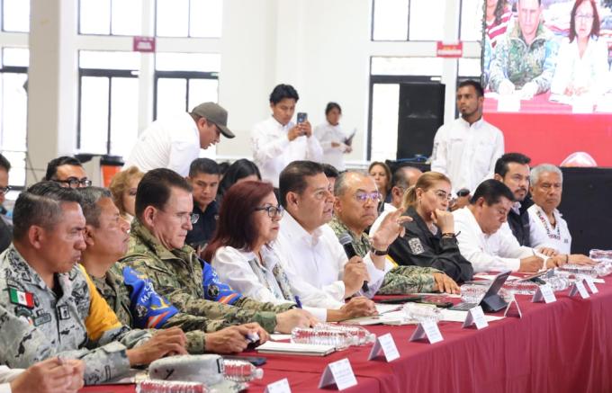 Gobiernos Federal y Estatal iniciaron fase de reconstrucción en la Sierra Norte