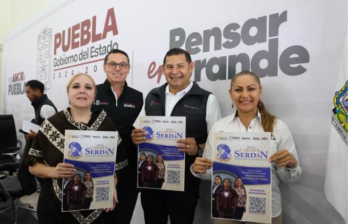 Presentó Gobierno Estatal el Premio “Carmen Serdán, Mujeres que Transforman 2025