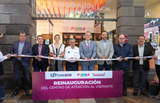 Reinauguró el alcalde José Chedraui el Centro de Atención al Visitante