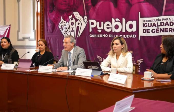 Firmó el alcalde José Chedraui convenio para fortalecer atención a mujeres de Puebla capital