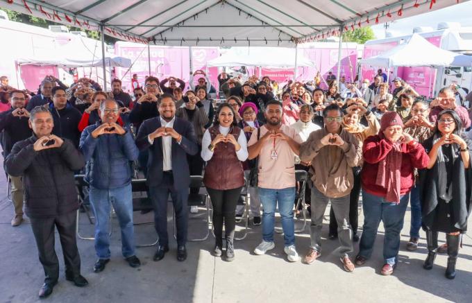 Más de mil cholultecas atendidos durante la Caravana de la Mujer organizada por el ayuntamiento de San Pedro Cholula
