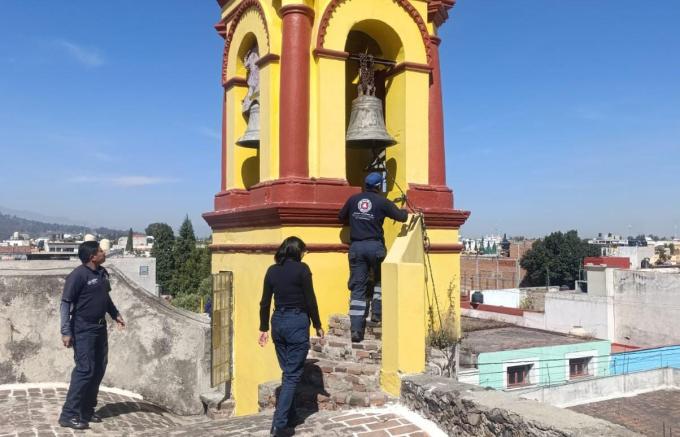 San Pedro Cholula fortalece acciones preventivas previo al Concierto de Campanas del Vaniloquio 2025