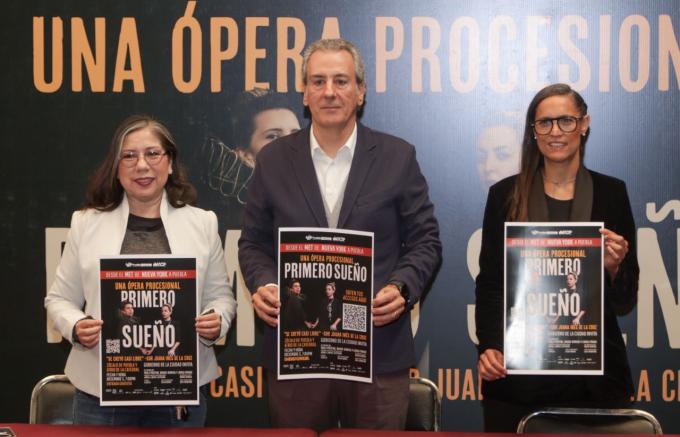 Desde el MET de Nueva York llega a Puebla capital la ópera Primero Sueño 