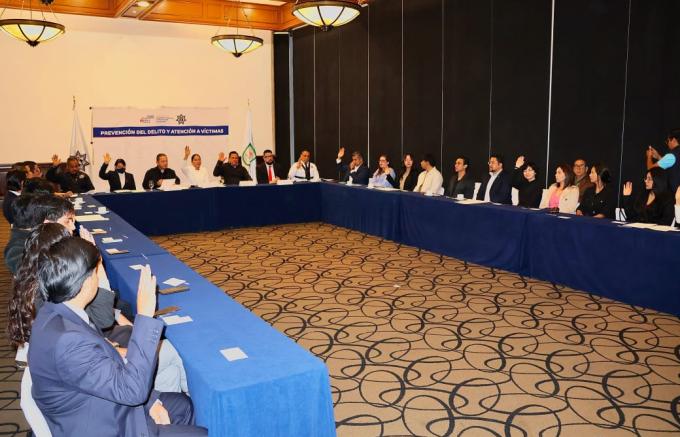 La presidenta municipal, Guadalupe Cuautle, encabezó la toma de protesta del comité Embajadores Contigo en la Prevención Universitaria