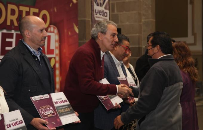 Entregó el alcalde José Chedraui premios a las y los ganadores del Sorteo Predial 2025