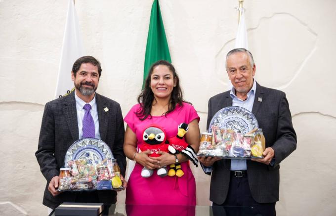 Fortalece la alcaldesa Guadalupe Cuautle vinculación con Universidad Iberoamericana Puebla