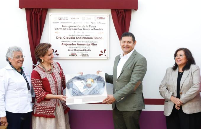 Se inauguró el Centro LIBRE-Casa Carmen Serdán número 19 en la Unidad Habitacional La Margarita, la tercera en la capital poblana