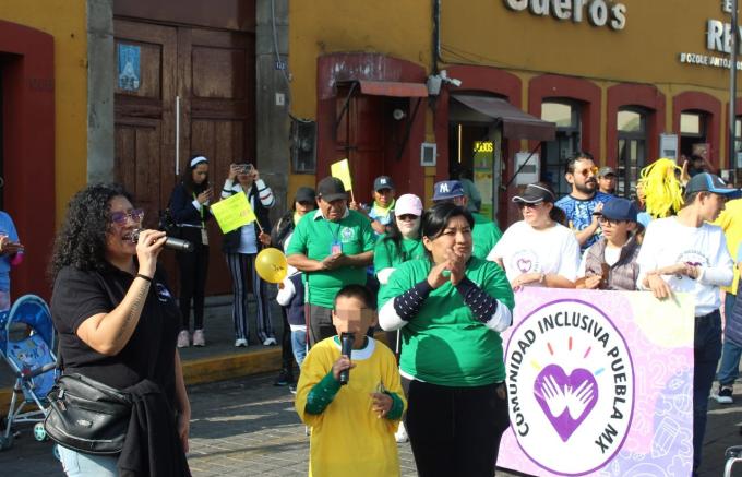 San Pedro Cholula refrenda su compromiso con la inclusión en la caminata “Paso a Pasito” y la Expo Inclusiva