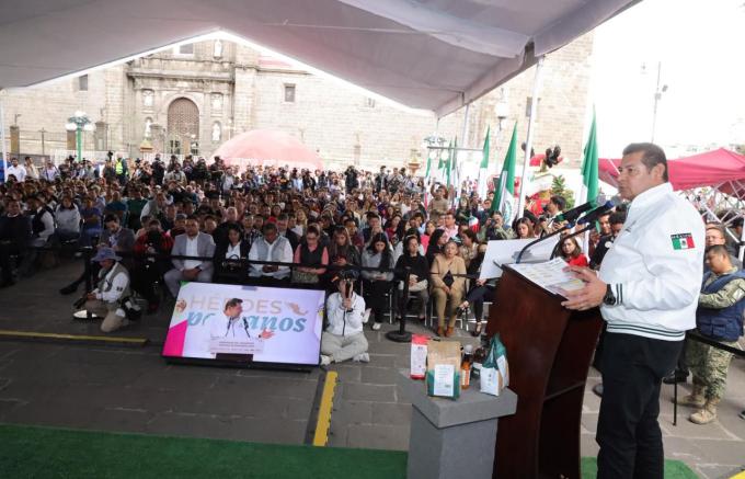 Arrancó en Puebla el Operativo Especial de Invierno 2025 del Programa Héroes Paisanos
