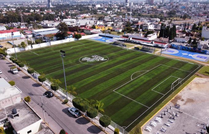 Nueva imagen para el Complejo Deportivo Emiliano Zapata en San Andrés Cholula