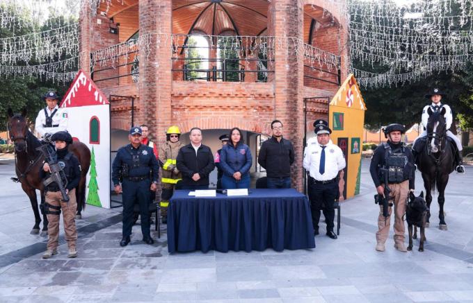 Inicia Operativo de Seguridad Guadalupe - Reyes en San Andrés Cholula