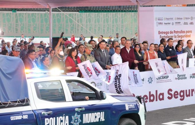 El gobernador Alejandro Armenta puso en marcha el Operativo “Puebla Segura”, para la temporada navideña