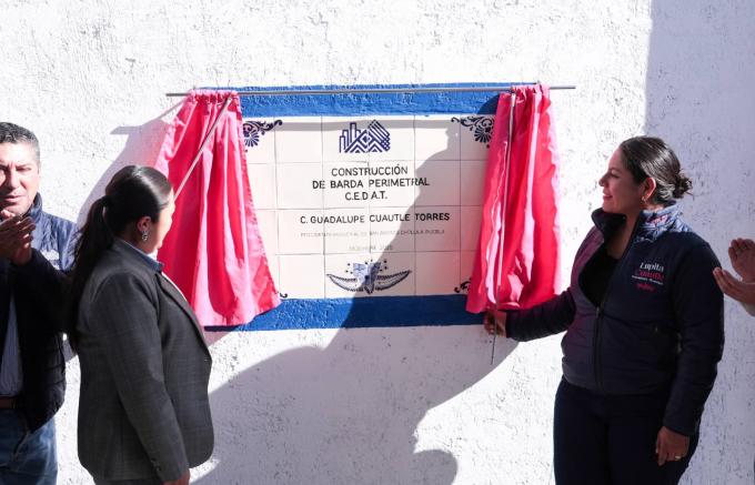 Refuerza el Ayuntamiento de San Andrés Cholula la seguridad y dignificación de espacios educativos